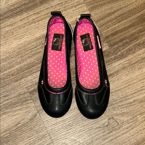 Hello kitty Kids Black and Pink Ballet Flats
